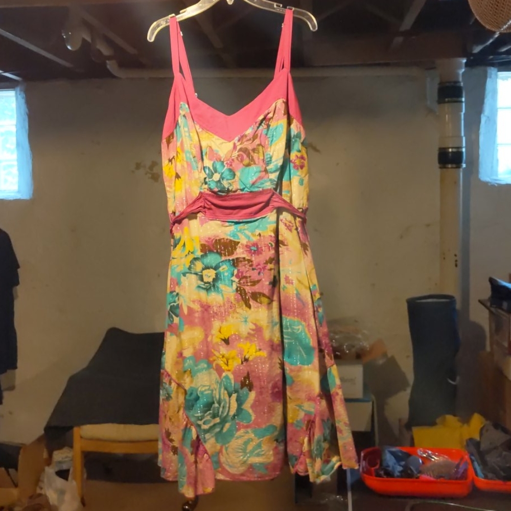 Torrid floral print summer dress